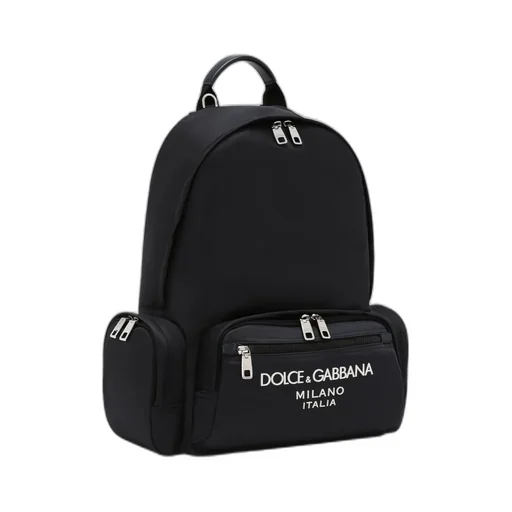 Logo Detailed Zipped Backpack