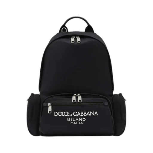 Logo Detailed Zipped Backpack