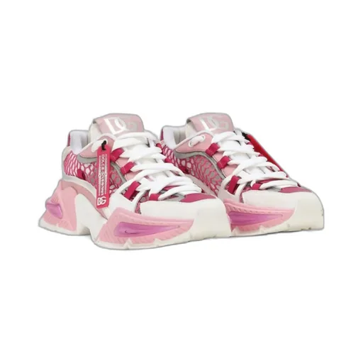 Airmaster Logo Tag Chunky Mesh Sneakers