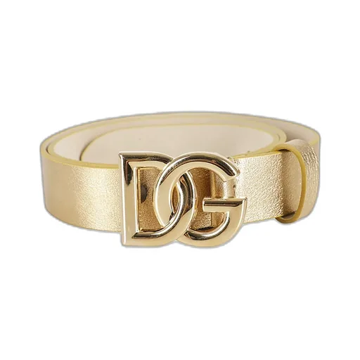 Dg Logo-Buckle Fastened Belt