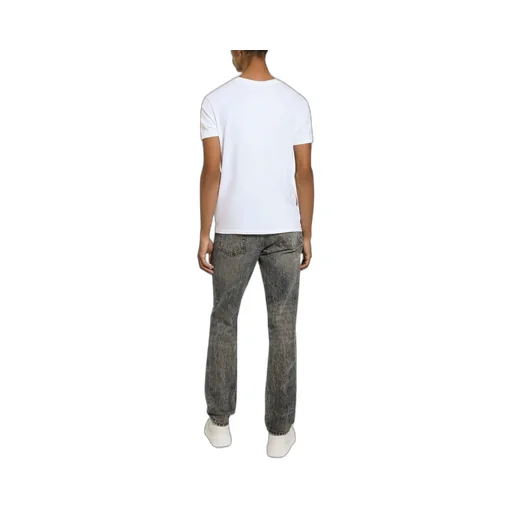 Slim-Cut Distressed Jeans
