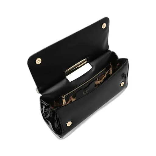 Logo Plaque Clutch Bag