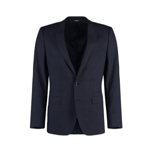 Single-Breasted Glen Plaid Martini-Fit Suit
