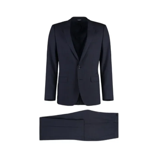 Single-Breasted Glen Plaid Martini-Fit Suit
