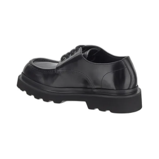 Square Toe Lace-Up Shoes