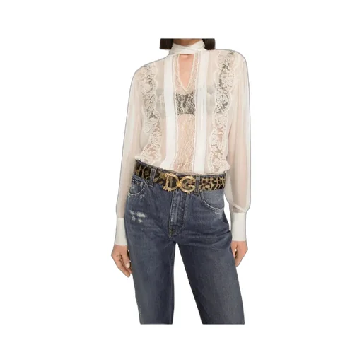 Leopard Printed Dg-Buckle Belt