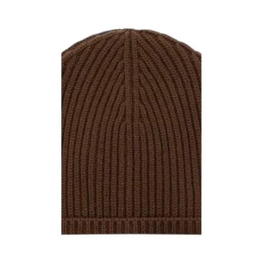Turn-Up Brim Knit Beanie