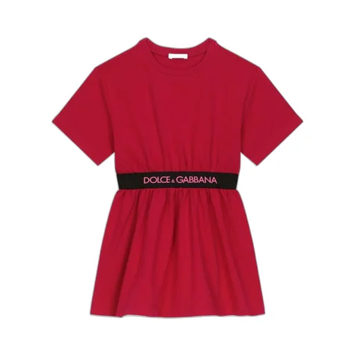Logo Detailed Crewneck T-Shirt Dress