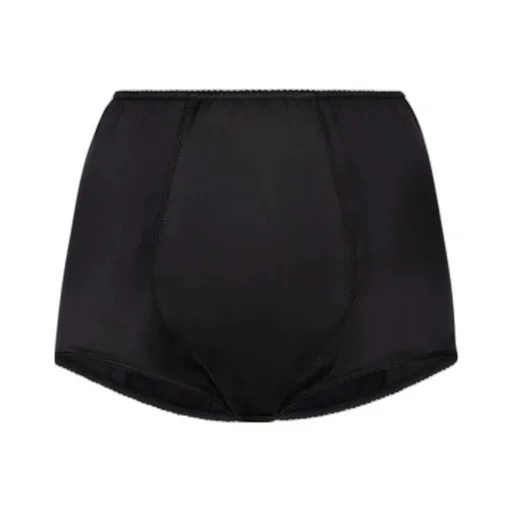 High Waist Satin Briefs