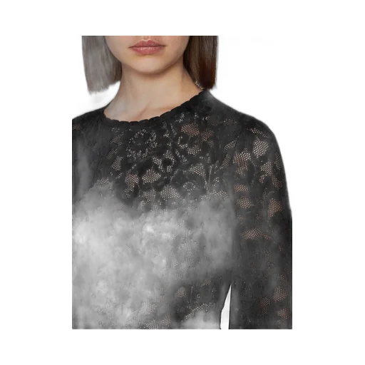 Long-Sleeved Lace Dress