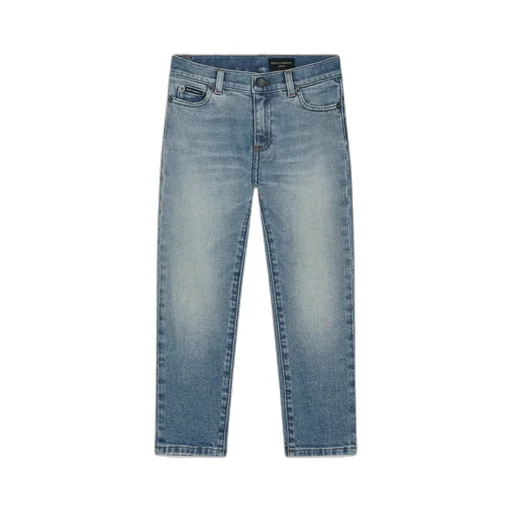 Logo Printed Jeans