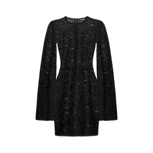 Long-Sleeved Lace Dress