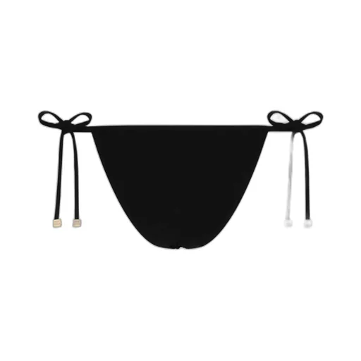 Logo Plaque Side-Tie Bikini Bottom