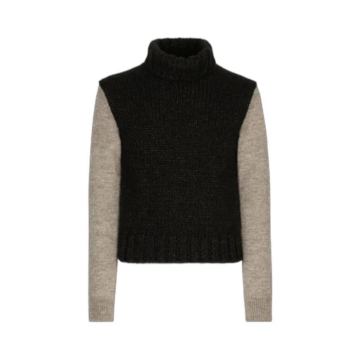 High Neck Straight Hem Jumper