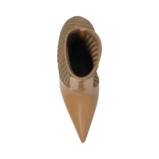 Pointed-Toe Heeled Boots