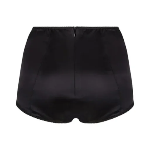 High Waist Satin Briefs