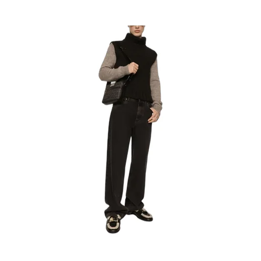 High Neck Straight Hem Jumper