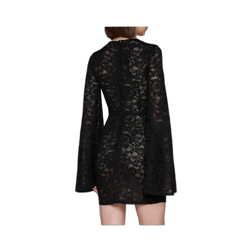 Long-Sleeved Lace Dress