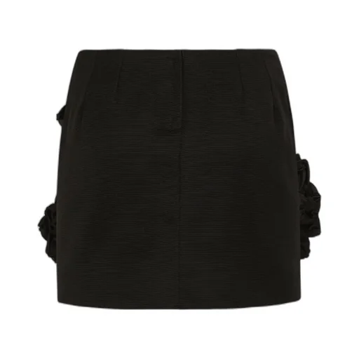 Floral Patch Mini Skirt