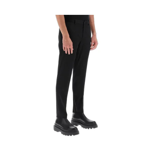 Mid-Rise Chino Trousers