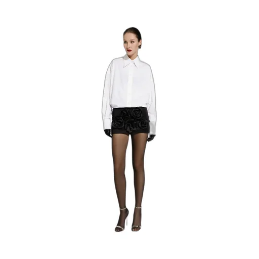 Floral Patch Mini Skirt