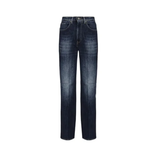 Logo Detail Straight-Leg Jeans