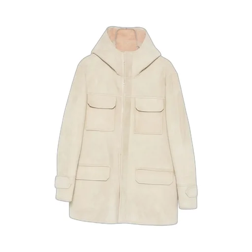 Hooded Fur Coat