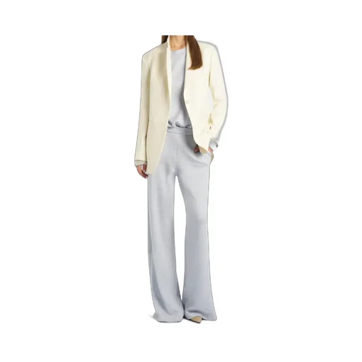 Wide-Leg Viscose Trousers