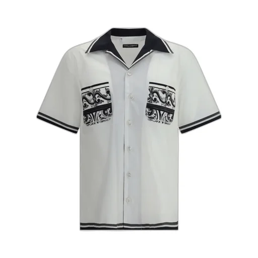 Majolica Printed Short-Sleeved Shirt