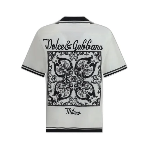 Majolica Printed Short-Sleeved Shirt