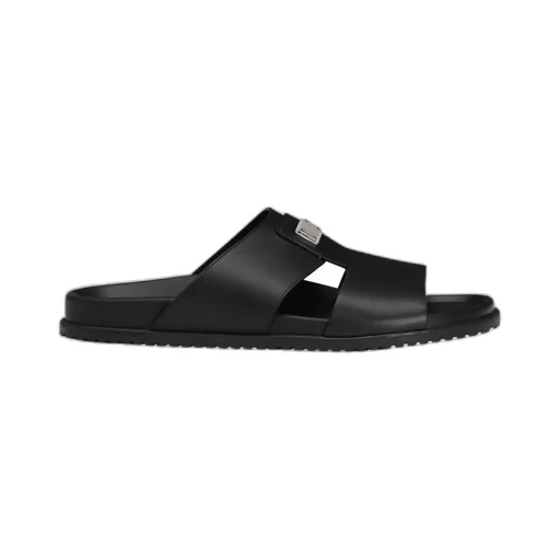 Logo Plaque Sandals