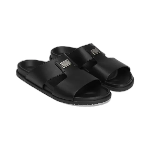 Logo Plaque Sandals
