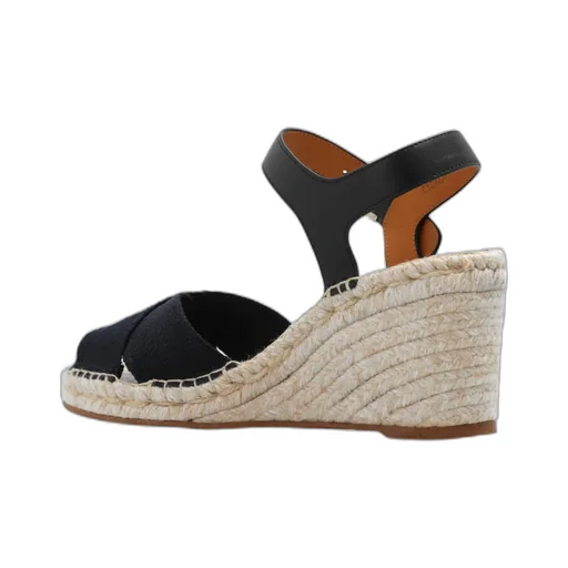 Ankle-Strapped Wedge Sandals
