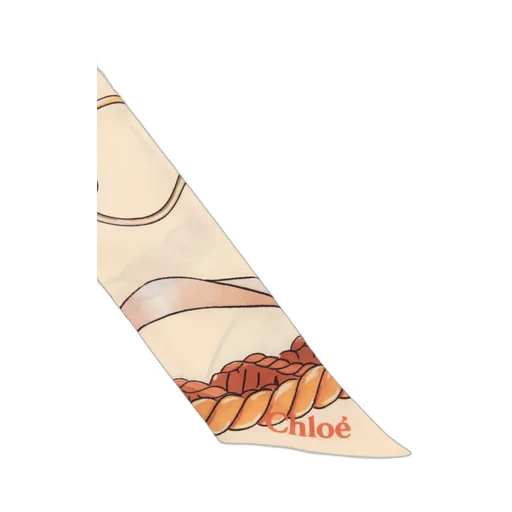 Pattern Printed Silk Scarf