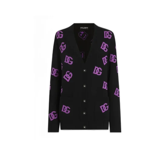 Logo-Motif Cardigan