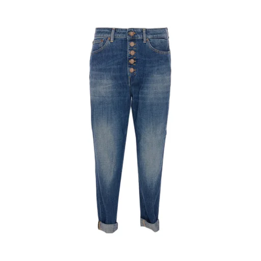 Button-Fly Stretch Jeans