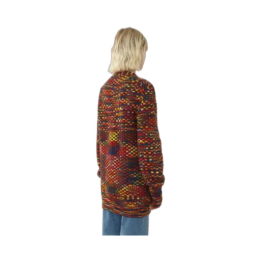 Generous V-Neck Knitted Cardigan
