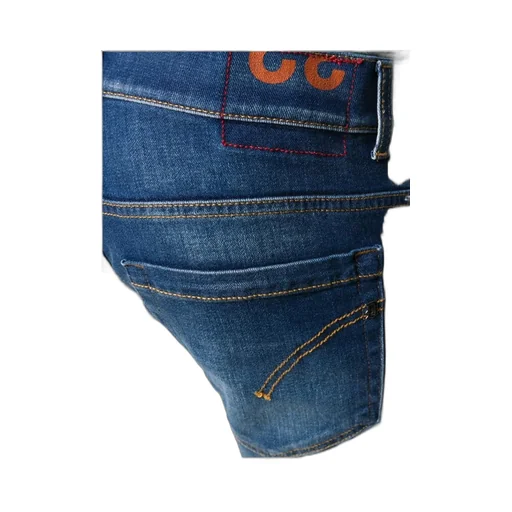 Straight-Leg Slim-Cut Jeans