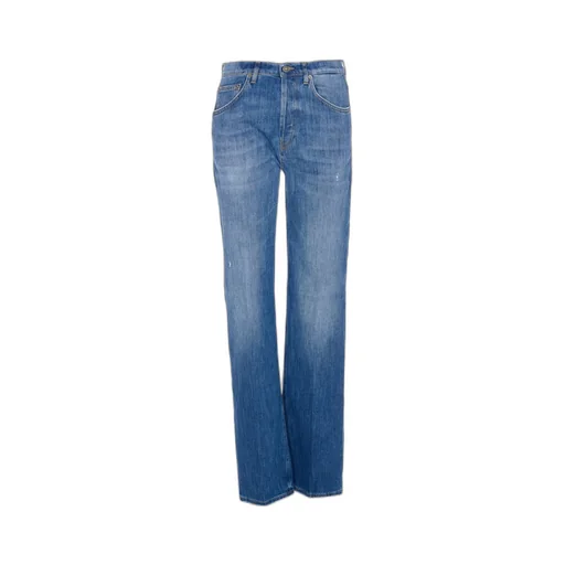 Jacklin Buttoned Loose-Fit Jeans