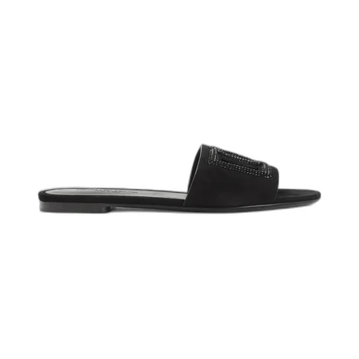 Embellished Logo Sandals