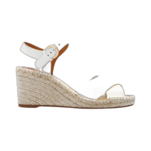 Ankle-Strapped Wedge Sandals