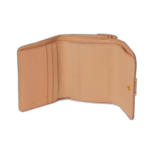 Logo Engraved Tri-Fold Wallet