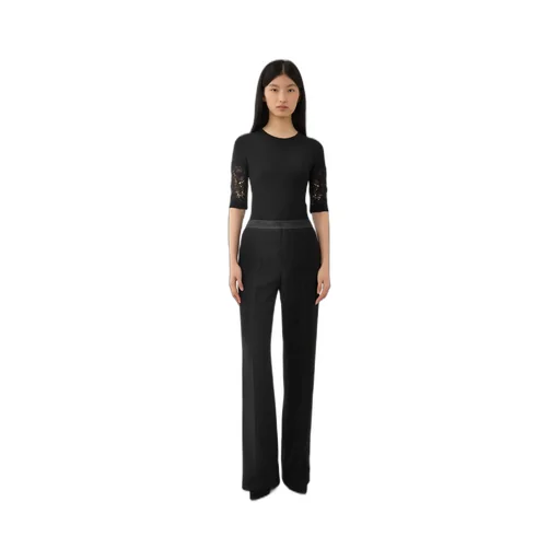 Straight-Leg Trousers