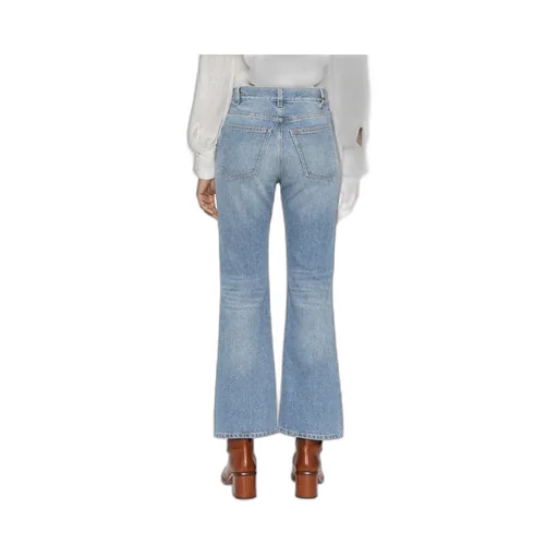 Cropped Bootcut Jeans