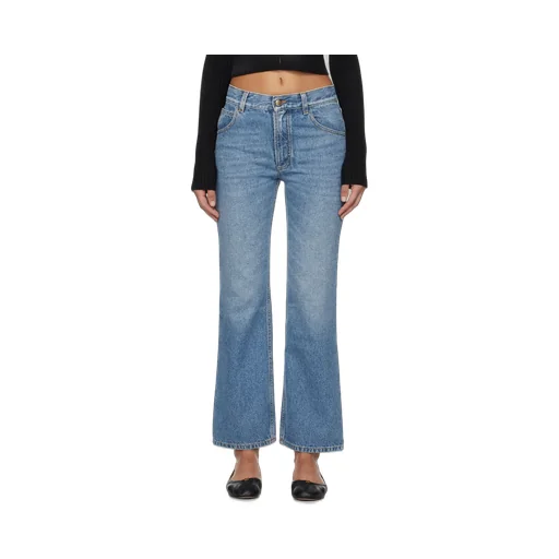 Cropped Bootcut Jeans