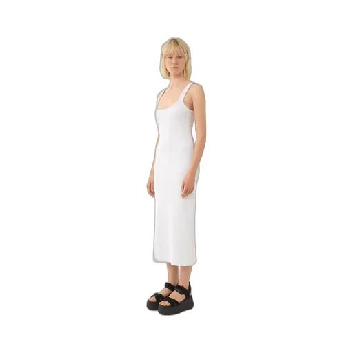 Classic Ribbed Sleeveless Dress