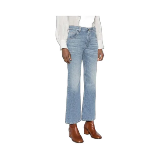 Cropped Bootcut Jeans