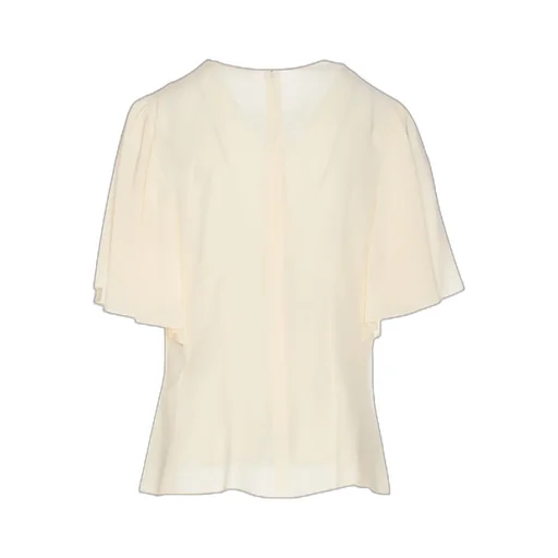 Wing-Sleeved Crewneck Top