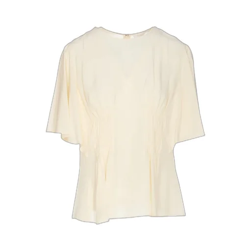 Wing-Sleeved Crewneck Top