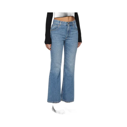 Cropped Bootcut Jeans